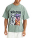 VOLCOM メンズ SINCE1991 GRAPHIC SS Tシャツ 【2026年春夏モデル】 BLV / XL