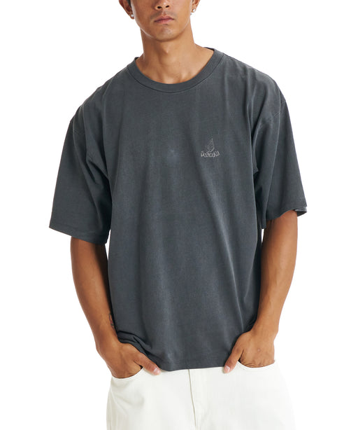 VOLCOM メンズ GRAB THE STONE SS TE Tシャツ 【2026年春夏モデル】 BLK / XL