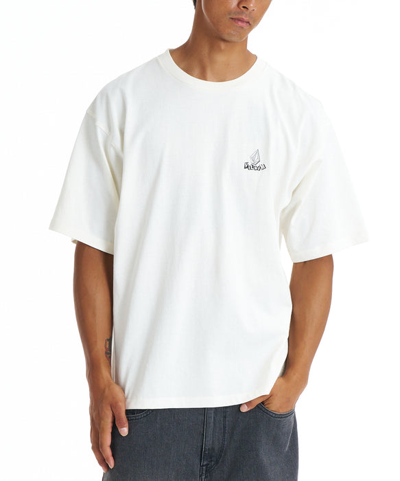 VOLCOM メンズ GRAB THE STONE SS TE Tシャツ 【2026年春夏モデル】 OWT / XL