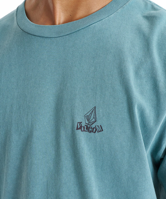 VOLCOM メンズ GRAB THE STONE SS TE Tシャツ 【2026年春夏モデル】 TWD / XL