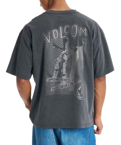 VOLCOM メンズ BREAK BEATS GRAPHIC Tシャツ 【2026年春夏モデル】 BLK / XL