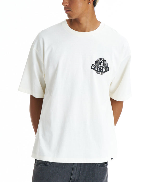 VOLCOM メンズ BREAK BEATS GRAPHIC Tシャツ 【2026年春夏モデル】 OWT / XL
