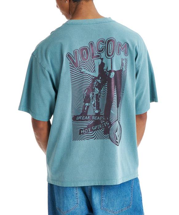 VOLCOM メンズ BREAK BEATS GRAPHIC Tシャツ 【2026年春夏モデル】 TWD / XL