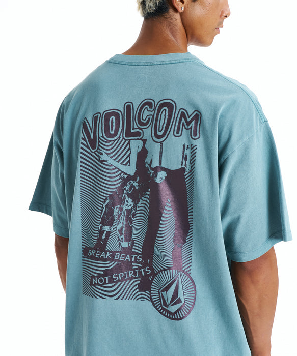 VOLCOM メンズ BREAK BEATS GRAPHIC Tシャツ 【2026年春夏モデル】 TWD / XL