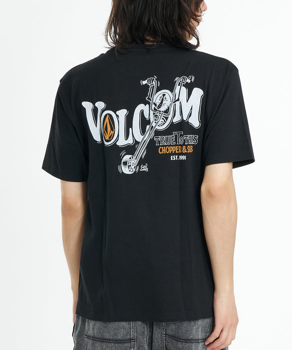 VOLCOM メンズ V x KS 2025 SS TEE 1 Tシャツ 【2026年春夏モデル】 BLK / XXL