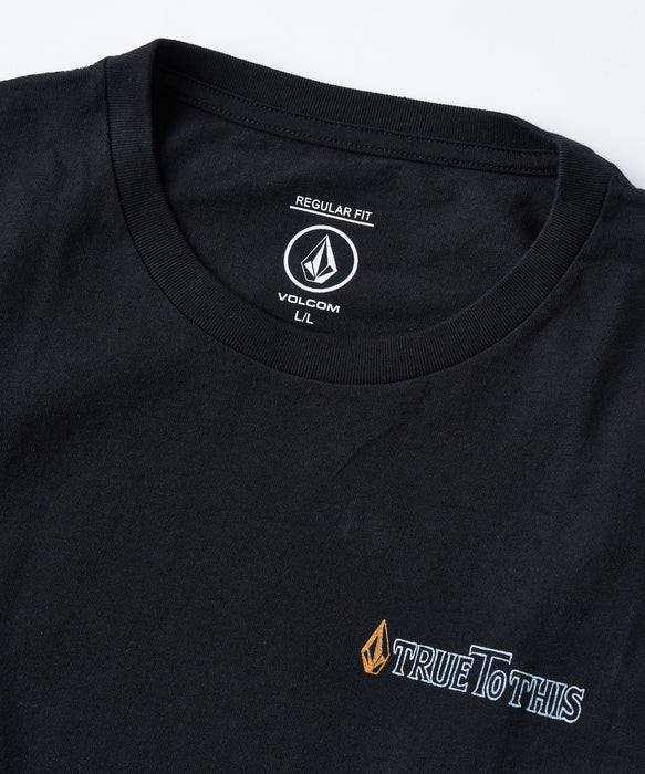 VOLCOM メンズ V x KS 2025 SS TEE 1 Tシャツ 【2026年春夏モデル】 BLK / XXL