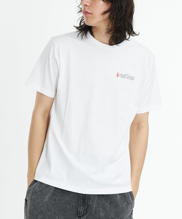 VOLCOM メンズ V x KS 2025 SS TEE 1 Tシャツ 【2026年春夏モデル】 WHT / XXL