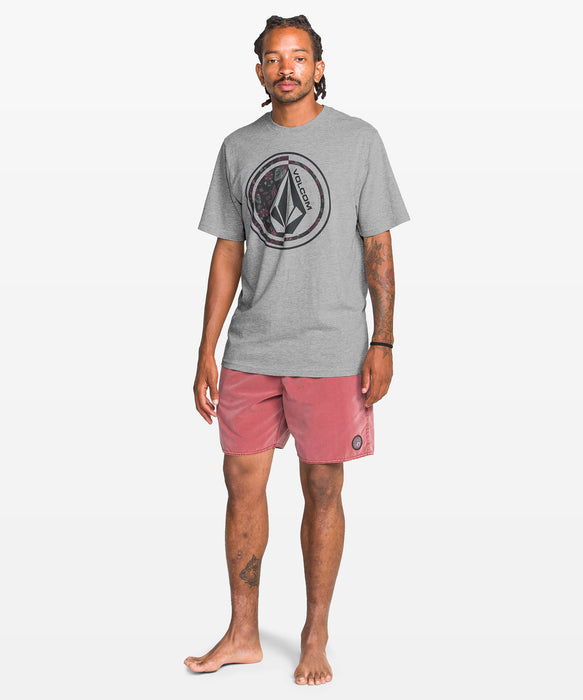 VOLCOM メンズ COOP SS TEE Tシャツ 【2026年夏モデル】 HGY / XL