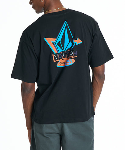 VOLCOM メンズ ROADSIDE SS TEE Tシャツ 【2026年夏モデル】 BLK / XXL