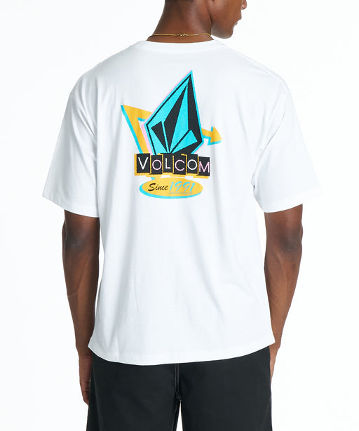 VOLCOM メンズ ROADSIDE SS TEE Tシャツ 【2026年夏モデル】 WHT / XXL