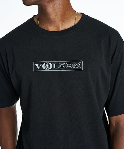 VOLCOM メンズ HAND STONE SS TEE Tシャツ 【2026年夏モデル】 BLK / XXL