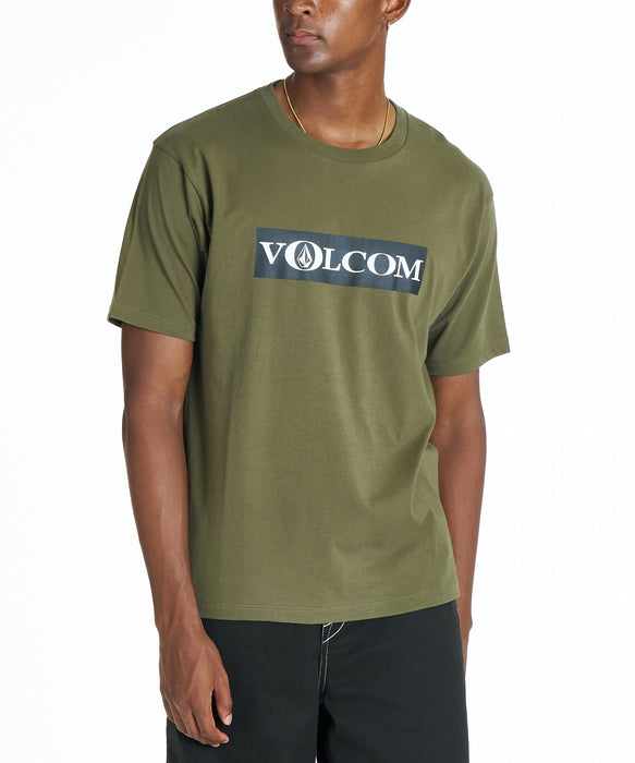 VOLCOM メンズ BAMPER STICKER SS TEE Tシャツ 【2026年夏モデル】 IVY / XXL