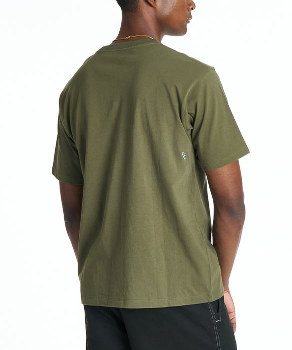 VOLCOM メンズ BAMPER STICKER SS TEE Tシャツ 【2026年夏モデル】 IVY / XXL