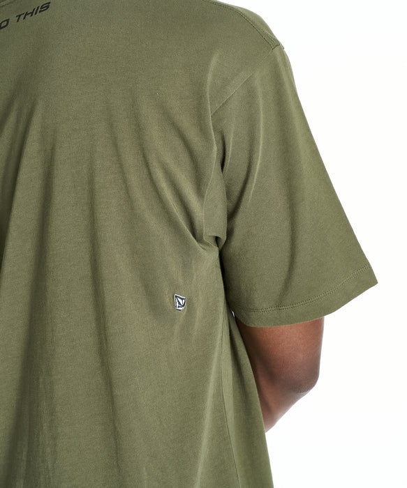 VOLCOM メンズ PISTOL POCKET SS TEE Tシャツ 【2026年夏モデル】 IVY / XXL