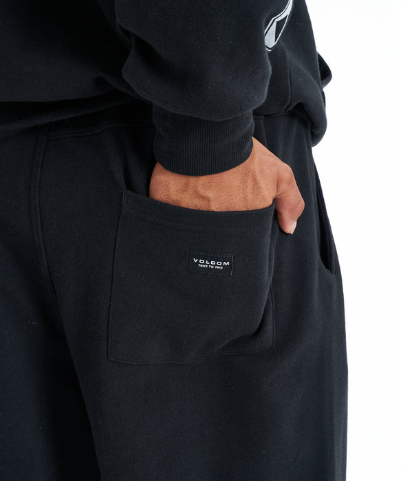 VOLCOM メンズ One Point LOGO SHORT ショートパンツ 【2026年春夏モデル】 BLK / XL