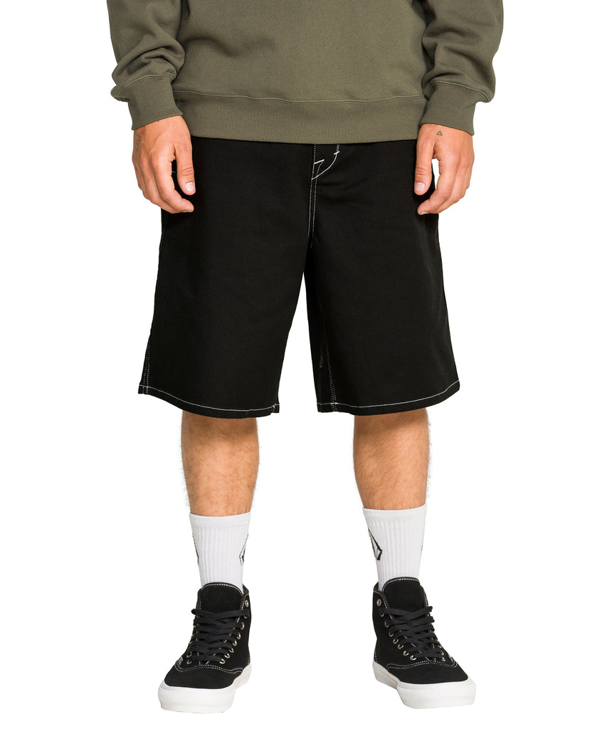 dallasbrand Nova Dalla 黒　ショートパンツ VOLCOM メンズ BILLOW SHORT 22 ショートパンツ 【2026年夏モデル】