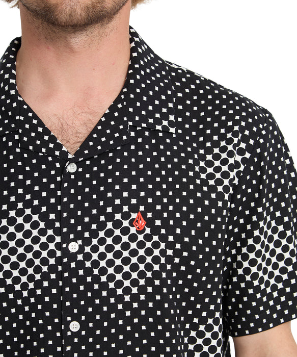 VOLCOM メンズ BOLDSTONE SS 半袖シャツ 【2026年春夏モデル】 NBK / XL