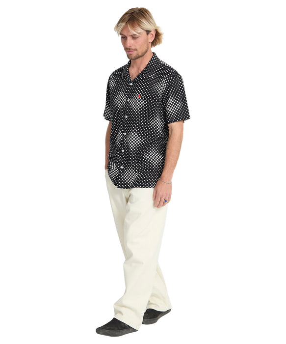 VOLCOM メンズ BOLDSTONE SS 半袖シャツ 【2026年春夏モデル】 NBK / XL