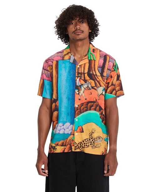 VOLCOM メンズ FA MICKEY MASON SS 半袖シャツ 【2026年春夏モデル】 MLT / XL