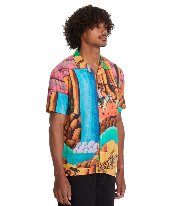 VOLCOM メンズ FA MICKEY MASON SS 半袖シャツ 【2026年春夏モデル】 MLT / XL
