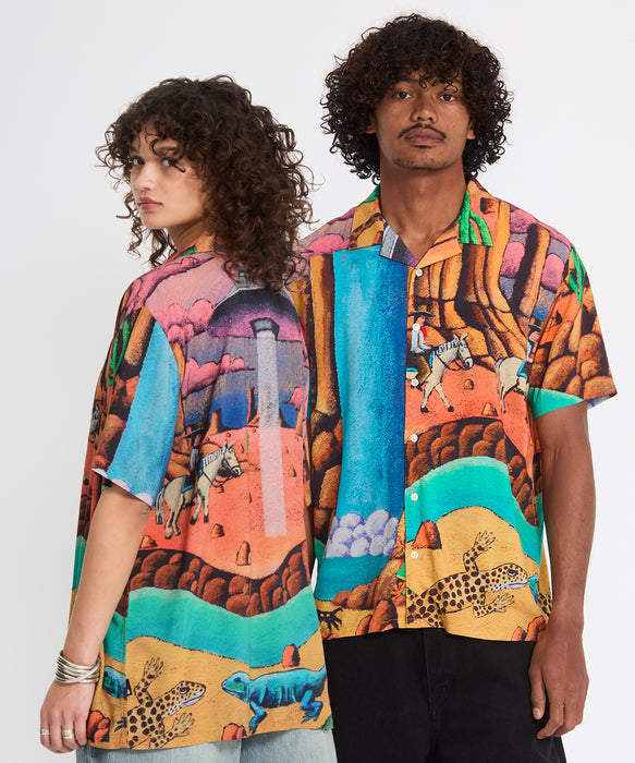 VOLCOM メンズ FA MICKEY MASON SS 半袖シャツ 【2026年春夏モデル】