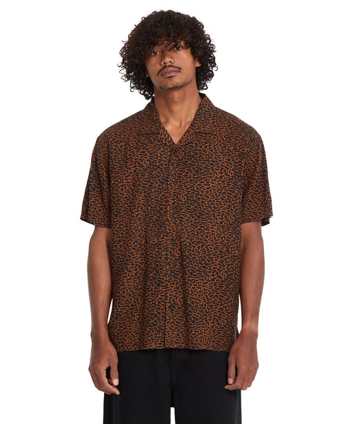 VOLCOM メンズ UTOPIAS PRINT SS 半袖シャツ 【2026年春夏モデル】 BRH / XL