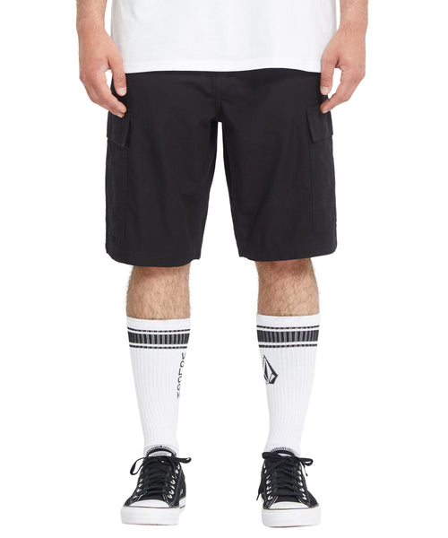 OUTLET】VOLCOM メンズ STRANGE TRIPPER CARGO SHORT 22 ショート