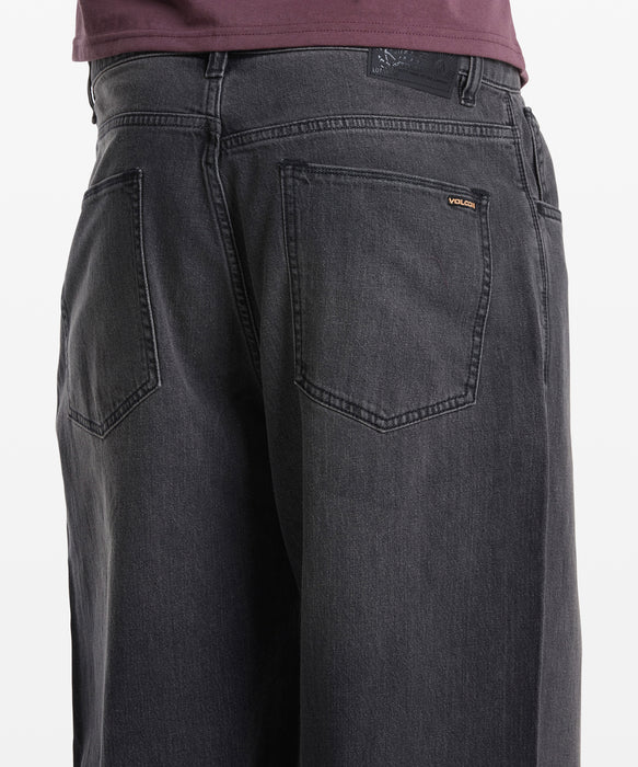 VOLCOM メンズ CHILLOW DENIM デニムパンツ 【2026年春夏モデル】 BKG / 36