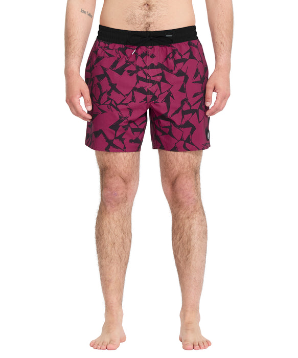 VOLCOM メンズ LIDO PRINT TRUNK 16 ボードショーツ 【2026年春夏モデル】 SGA / XL