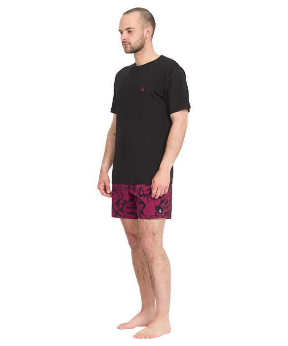 VOLCOM メンズ LIDO PRINT TRUNK 16 ボードショーツ 【2026年春夏モデル】 SGA / XL