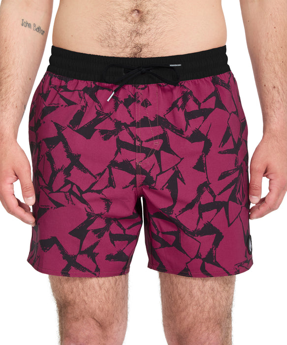 VOLCOM メンズ LIDO PRINT TRUNK 16 ボードショーツ 【2026年春夏モデル】 SGA / XL