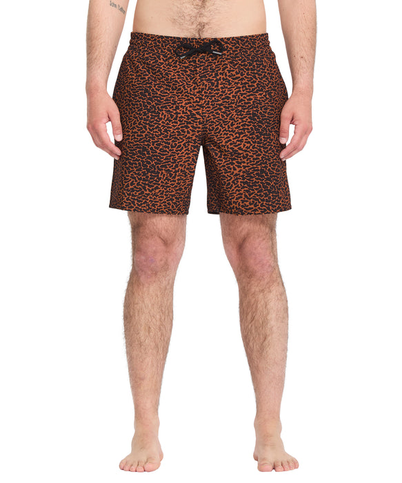 VOLCOM メンズ MELANGE TRUNK 17 ボードショーツ 【2026年春夏モデル】 BRH / XL