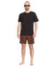 VOLCOM メンズ MELANGE TRUNK 17 ボードショーツ 【2026年春夏モデル】 BRH / XL