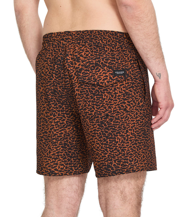 VOLCOM メンズ MELANGE TRUNK 17 ボードショーツ 【2026年春夏モデル】