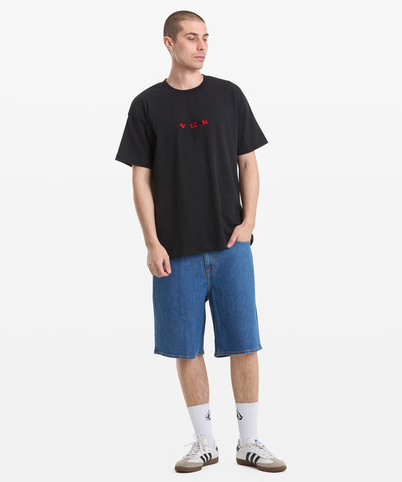VOLCOM メンズ FA SETH CONBOY LSE S Tシャツ 【2026年春夏モデル】 BLK / XL