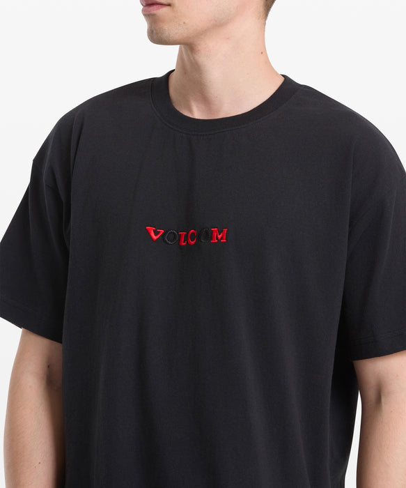 VOLCOM メンズ FA SETH CONBOY LSE S Tシャツ 【2026年春夏モデル】 BLK / XL