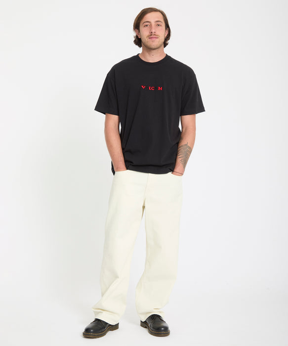 VOLCOM メンズ FA SETH CONBOY LSE S Tシャツ 【2026年春夏モデル】 BLK / XL