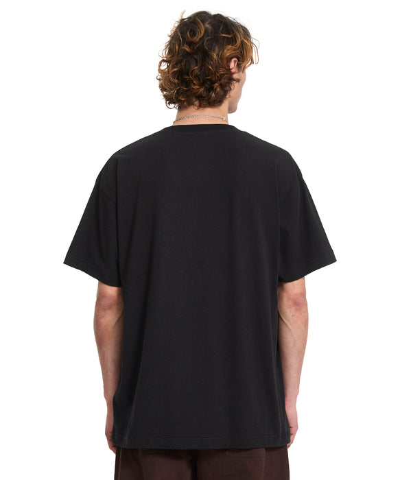 VOLCOM メンズ FA ISSAM AUPTEL LSE  Tシャツ 【2026年春夏モデル】 BLK / XL