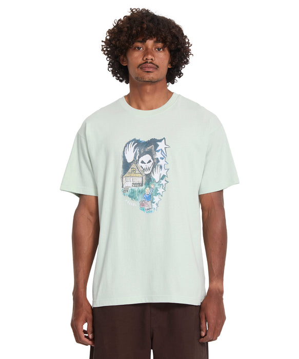 VOLCOM メンズ FA ISSAM AUPTEL LSE  Tシャツ 【2026年春夏モデル】 PAQ / XL
