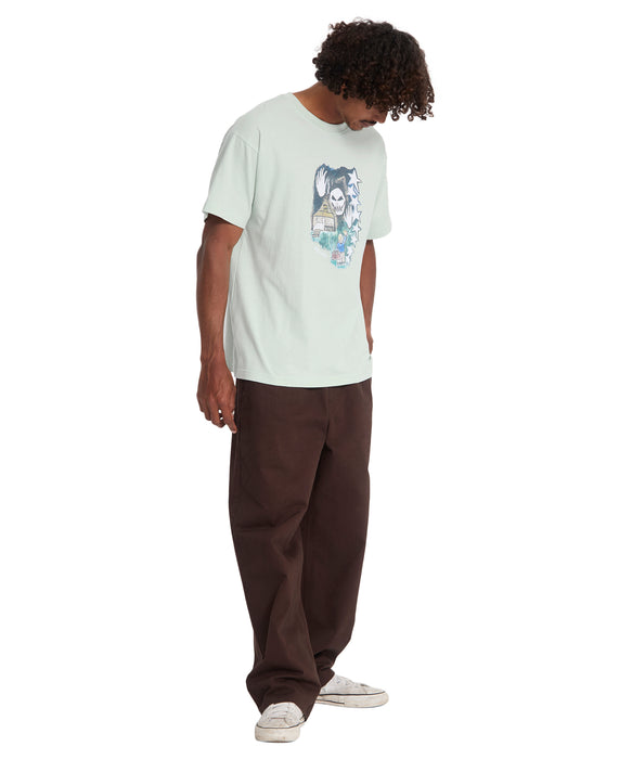 VOLCOM メンズ FA ISSAM AUPTEL LSE  Tシャツ 【2026年春夏モデル】 PAQ / XL