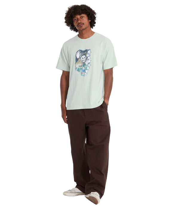 VOLCOM メンズ FA ISSAM AUPTEL LSE  Tシャツ 【2026年春夏モデル】 PAQ / XL
