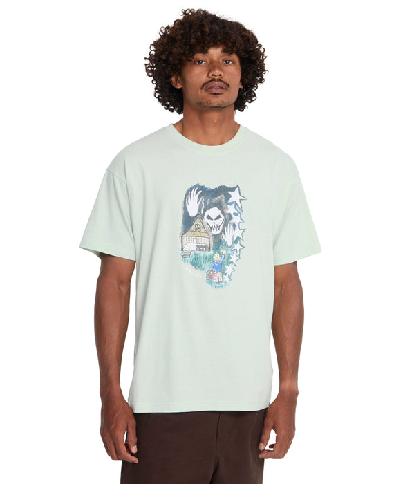 VOLCOM メンズ FA ISSAM AUPTEL LSE  Tシャツ 【2026年春夏モデル】 PAQ / XL