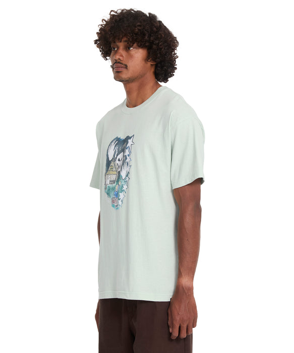 VOLCOM メンズ FA ISSAM AUPTEL LSE  Tシャツ 【2026年春夏モデル】 PAQ / XL