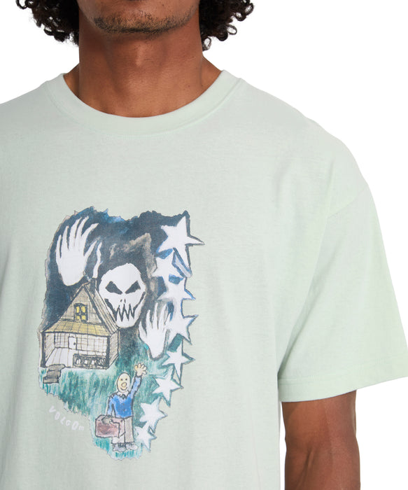VOLCOM メンズ FA ISSAM AUPTEL LSE  Tシャツ 【2026年春夏モデル】 PAQ / XL