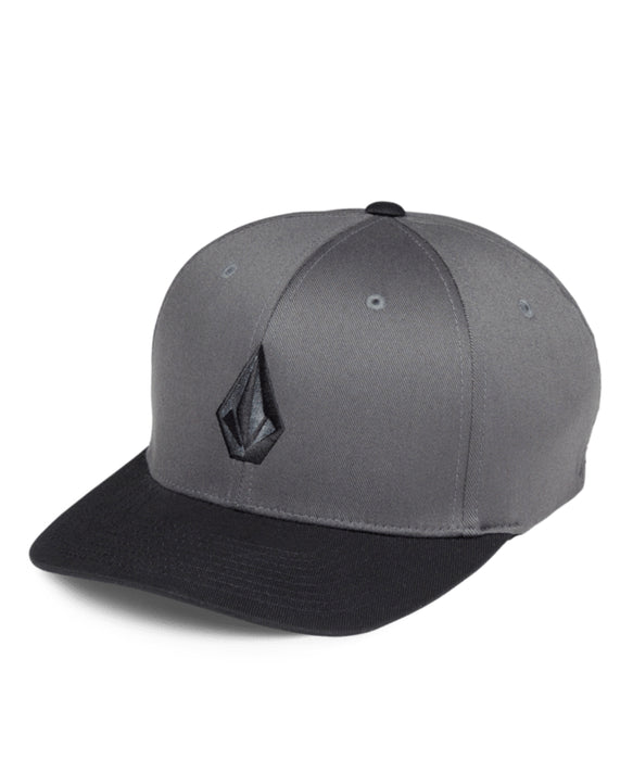 最終値下げSTONE  ブラック キャップ VOLCOM メンズ FULL STONE FLEXFIT H キャップ 【2026年春夏モデル】