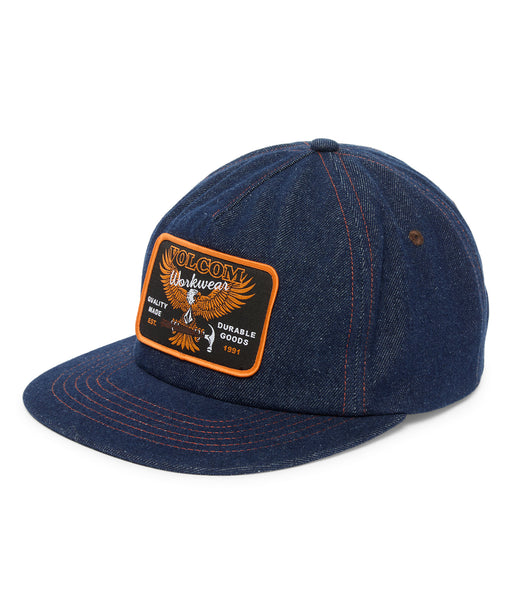 VOLCOM メンズ HAMMERED WORKWEAR HA キャップ 【2026年春夏モデル】 DBL / O/S