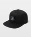 VOLCOM メンズ QUARTER EVO TWILL キャップ 【2026年春夏モデル】 BLK / O/S