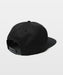 VOLCOM メンズ QUARTER EVO TWILL キャップ 【2026年春夏モデル】 BLK / O/S