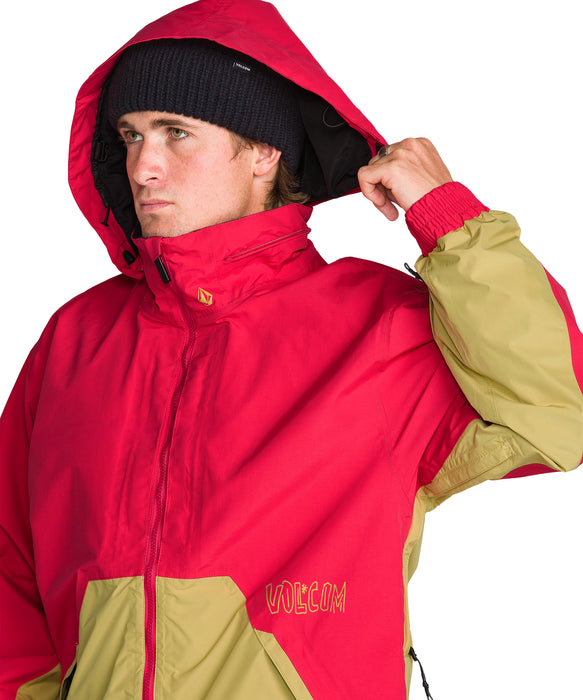 VOLCOM メンズ LONGO GORE-TEX JACKET スノージャケット 【26-27SNOWモデル】 B0C / XL