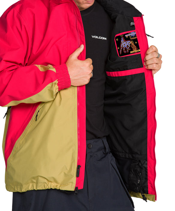 VOLCOM メンズ LONGO GORE-TEX JACKET スノージャケット 【26-27SNOWモデル】 B0C / XL